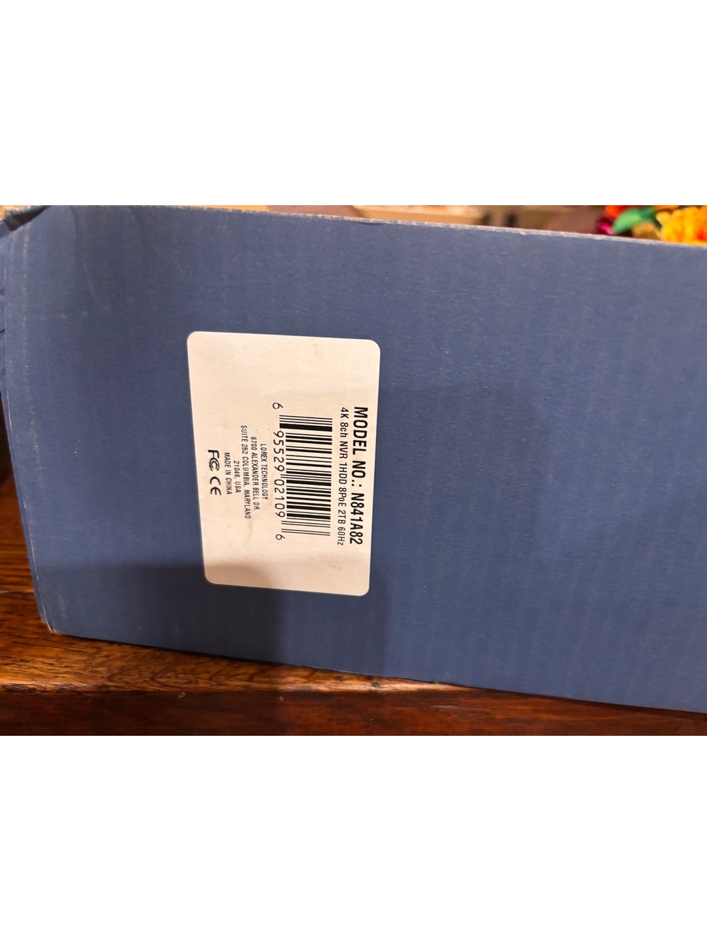 Lorex N841A82 4K 8Channel Fusion NVR 2TB Security Camera Recorder – New/Open Box
